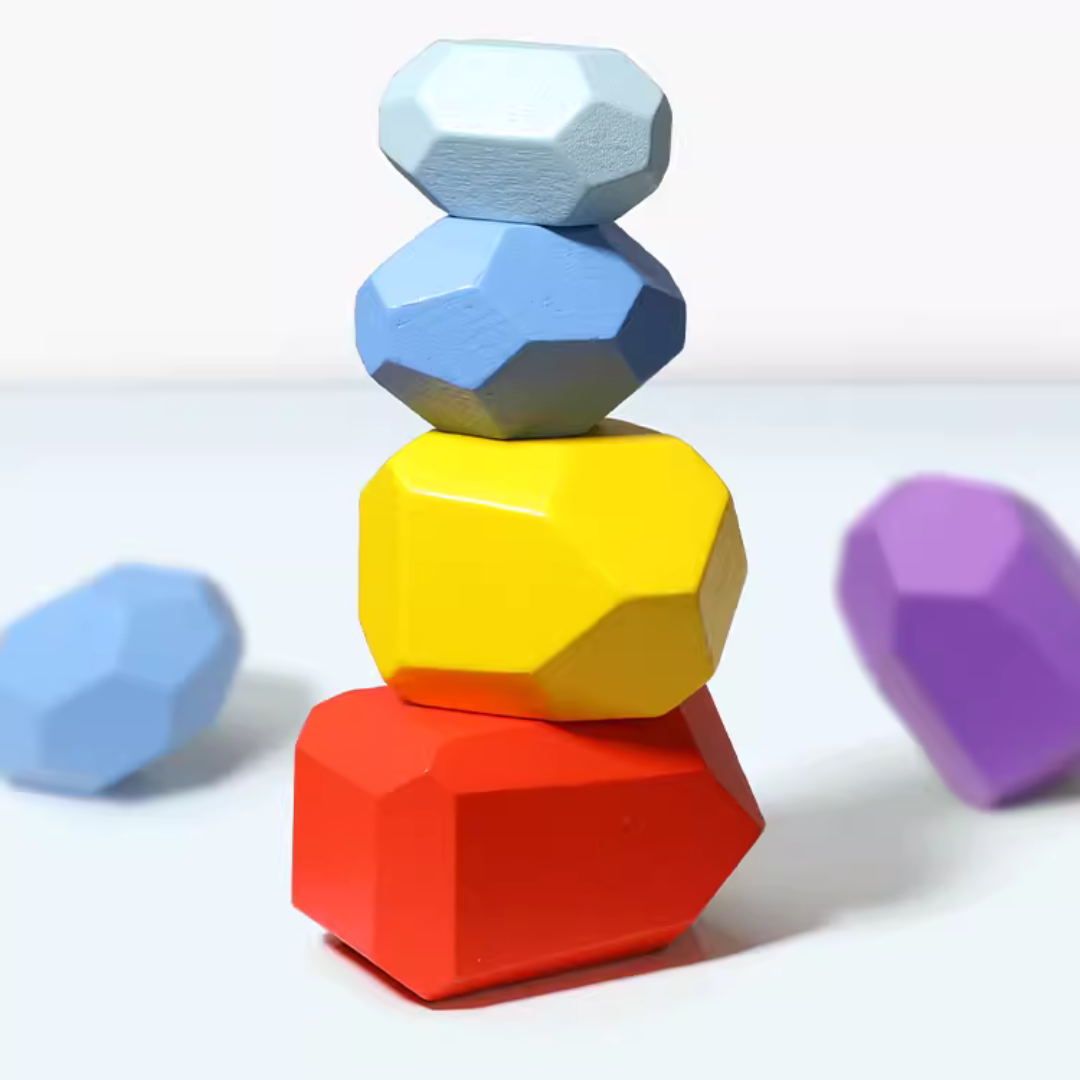 Colorful Balance Stones