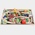 118 pcs Beechwood Manual Train Set With Table