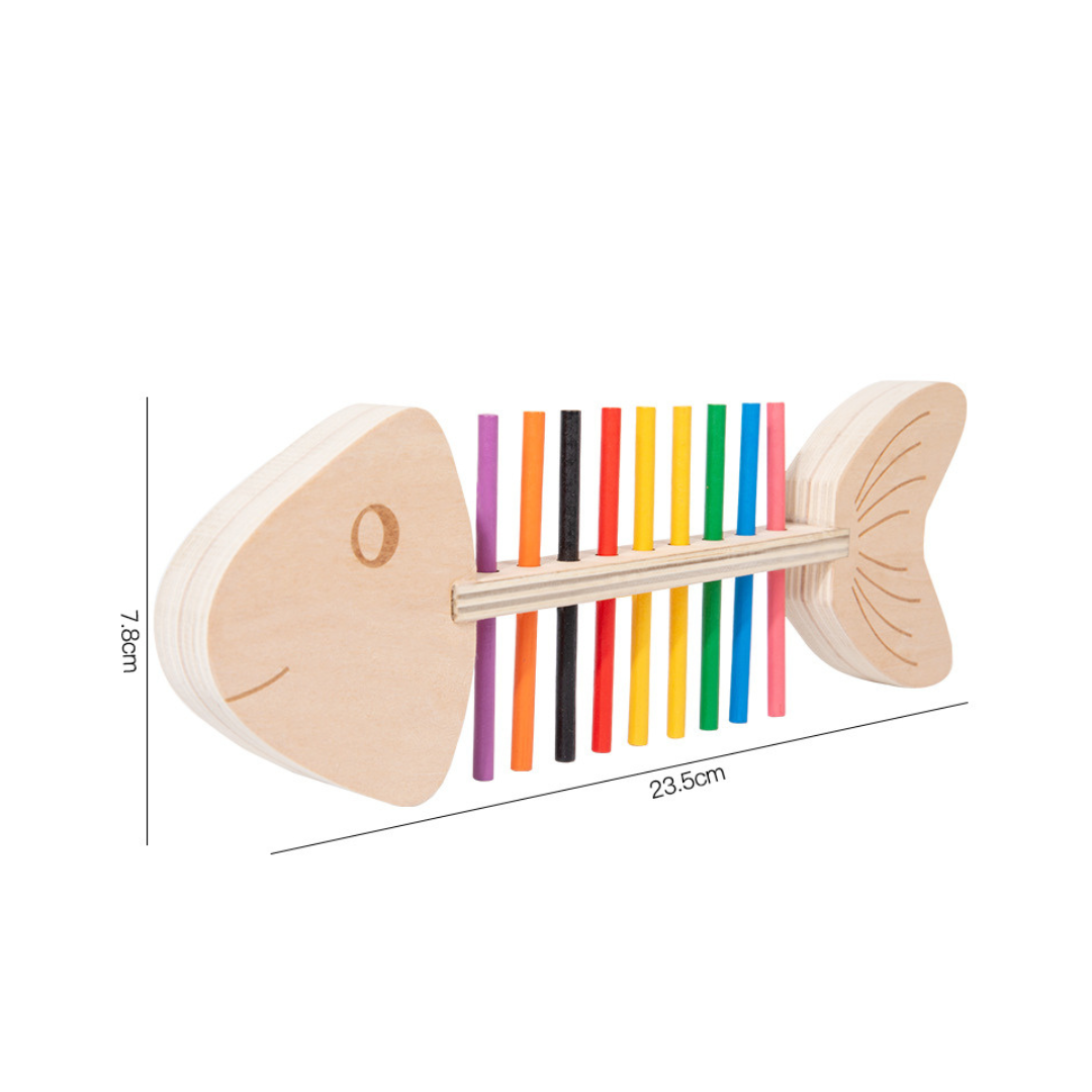 Fishbone Color Matching Puzzle