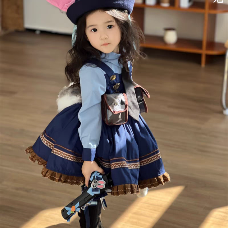 Judy Hopps Girls' Cosplay Dress / 120