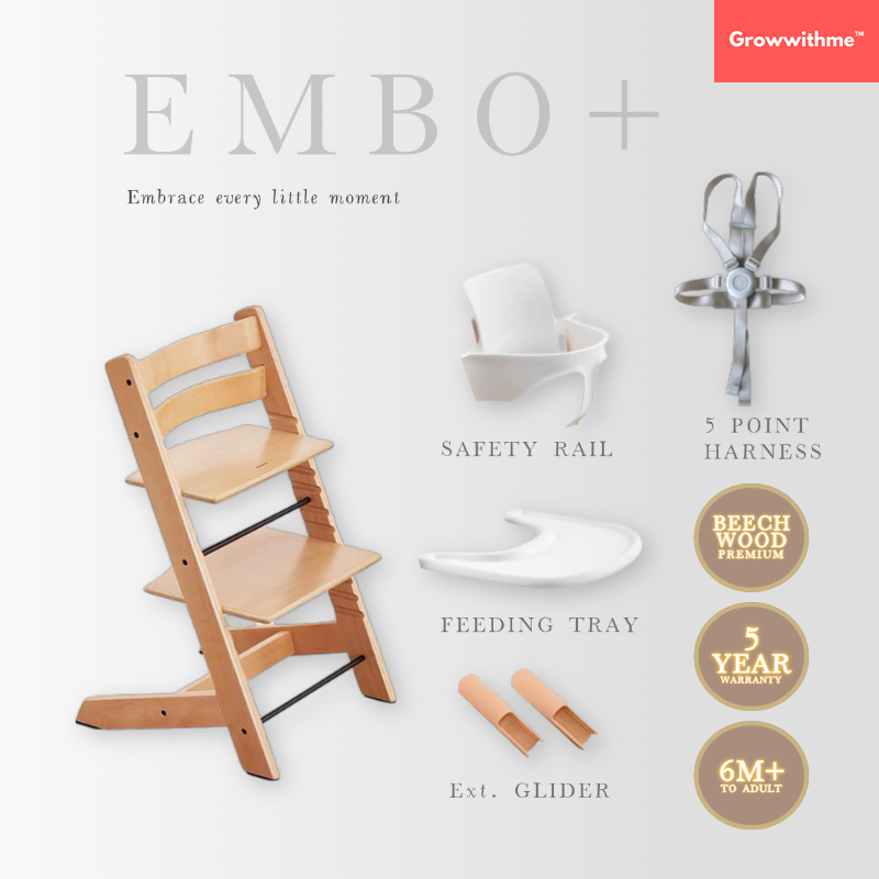 Growwithme™ Embo+ Highchair [Enhanced Edition]