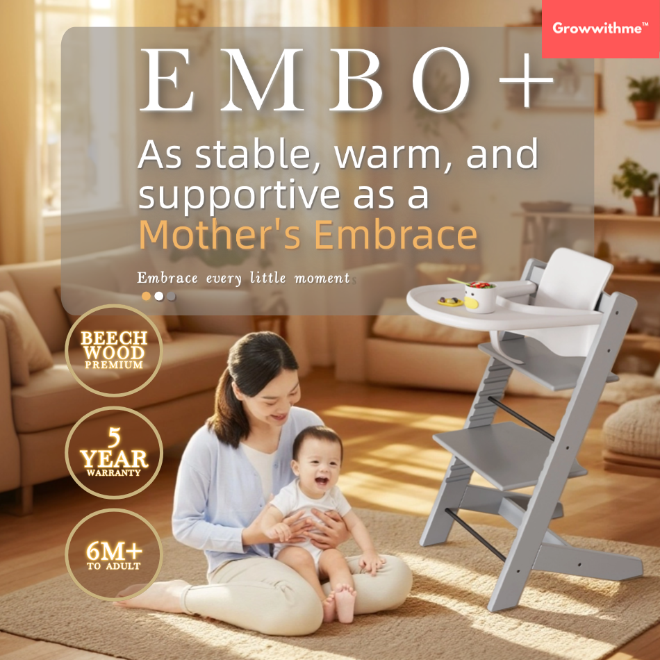 Growwithme™ Embo+ Highchair [Enhanced Edition]