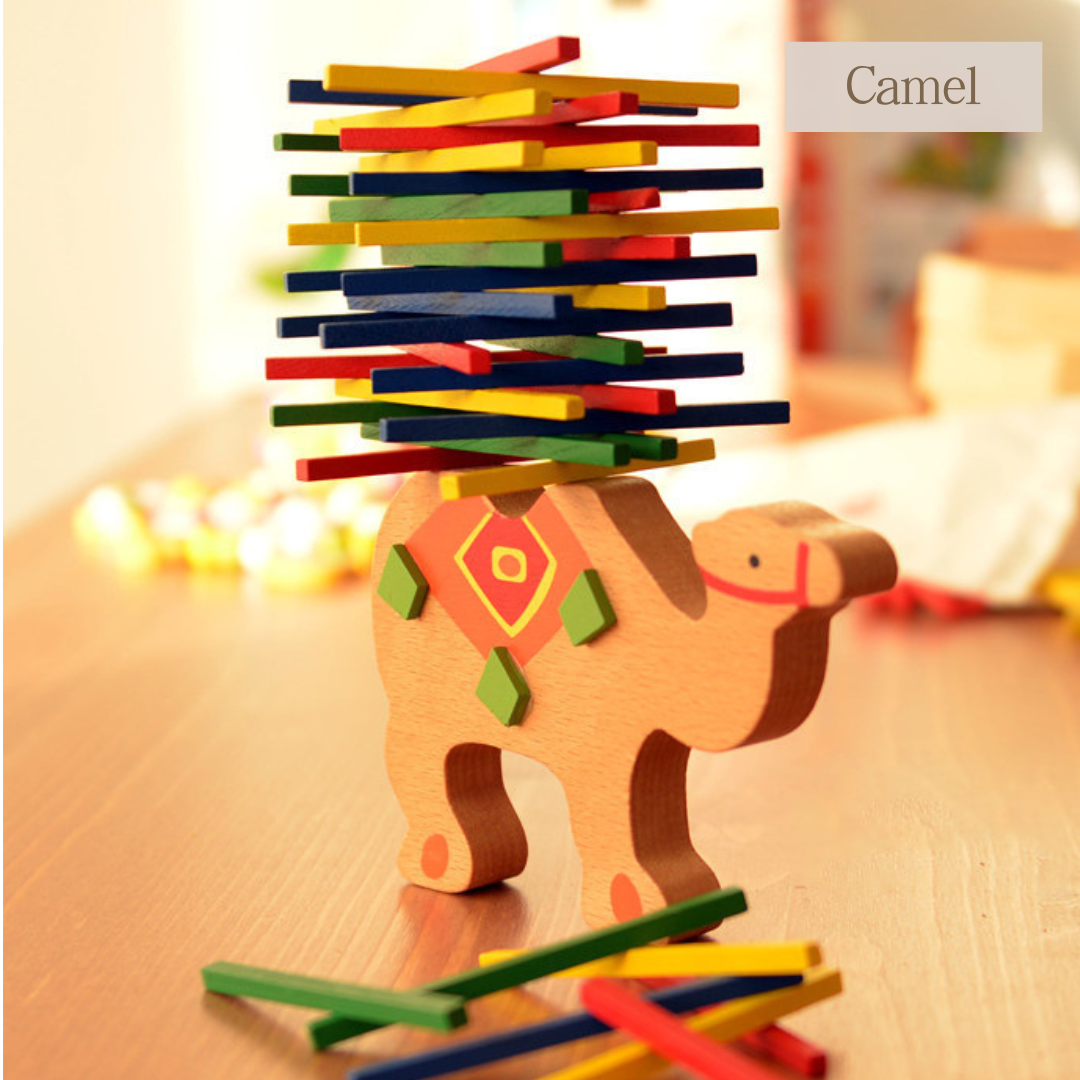 Early Education Cute and Colorful Balance Beam Game