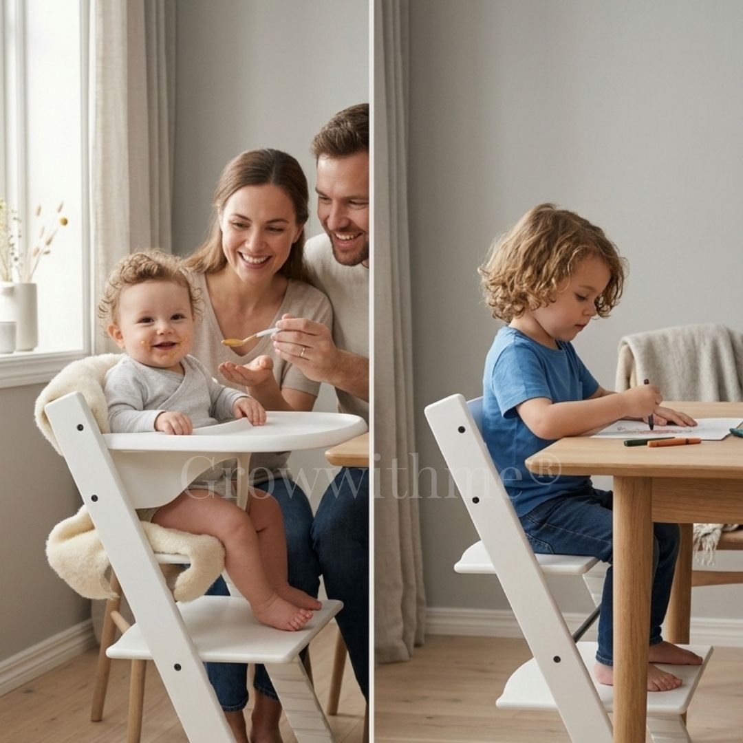 baby high chair adjustable