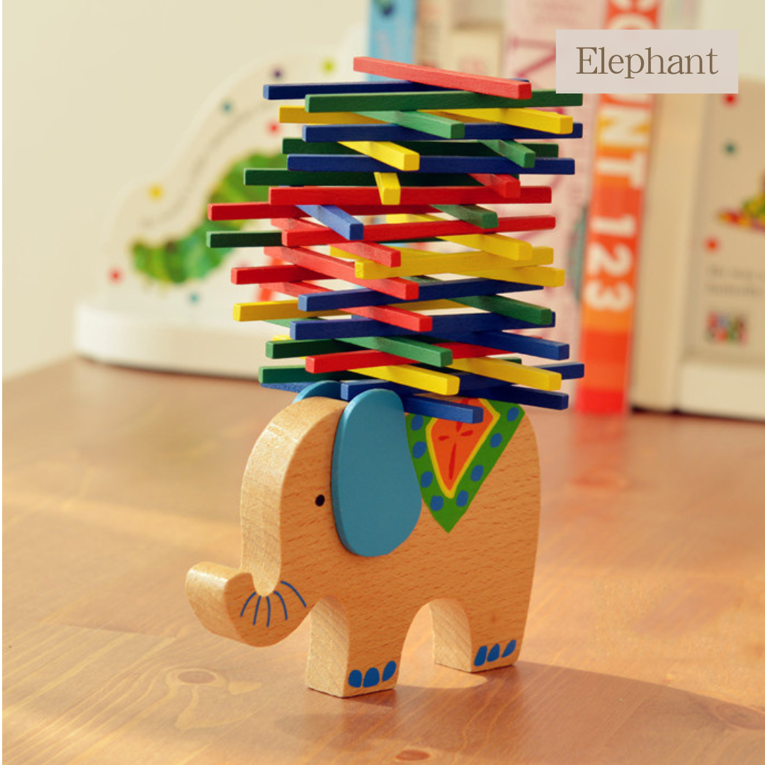 Early Education Cute and Colorful Balance Beam Game