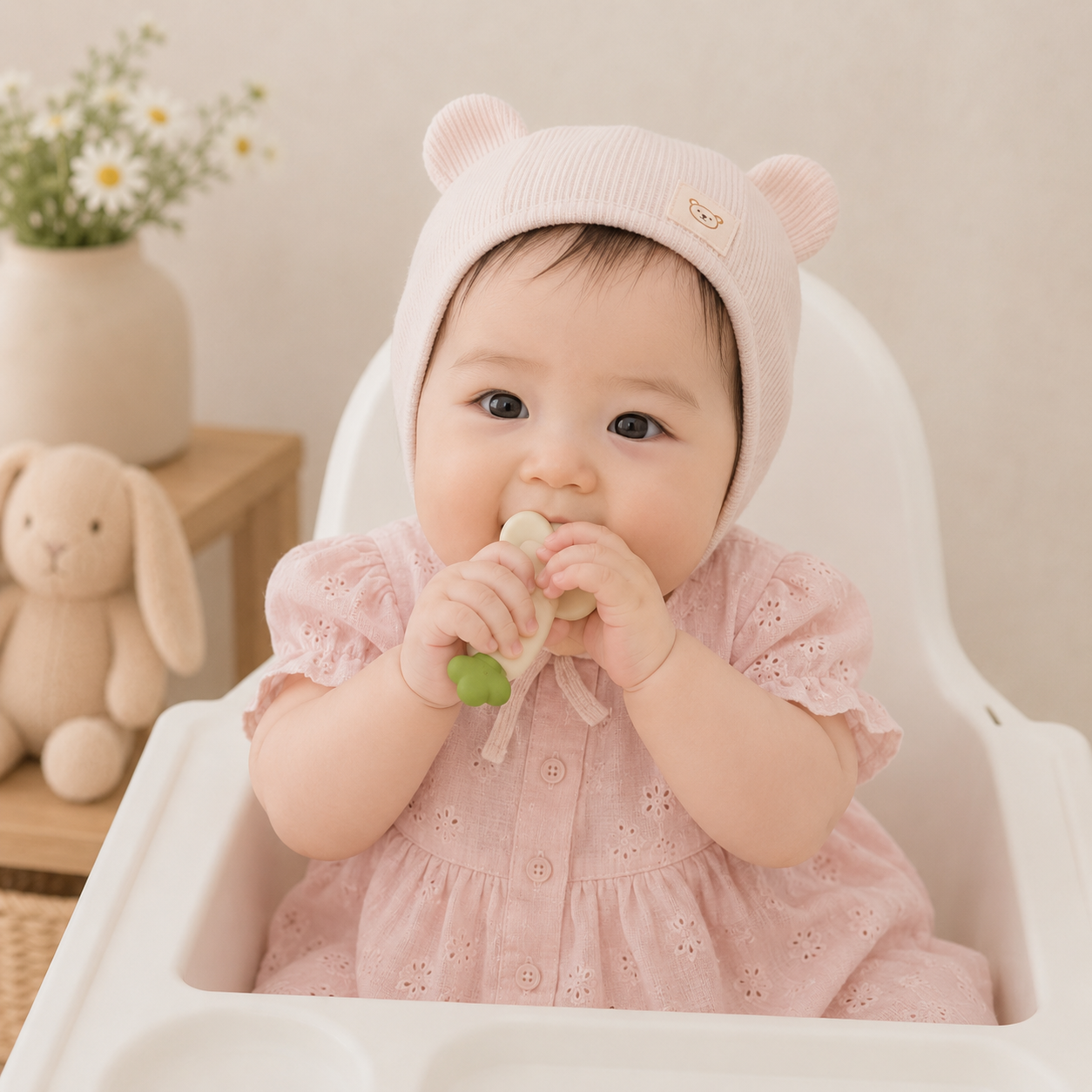 Growwithme® Silicone Fork and Spoon Set (6-12m)