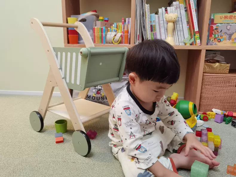 Wooden Trolley Toy and Walker