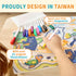 Mamayo Washable Doodle Placemat Series