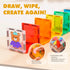 Mamayo Magnetic Tiles- Dreamy Marble Castle Set (100pcs)