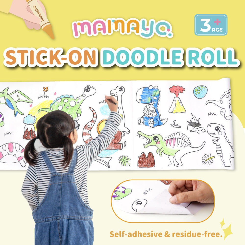 Mamayo Stick-On Doodle Roll Series