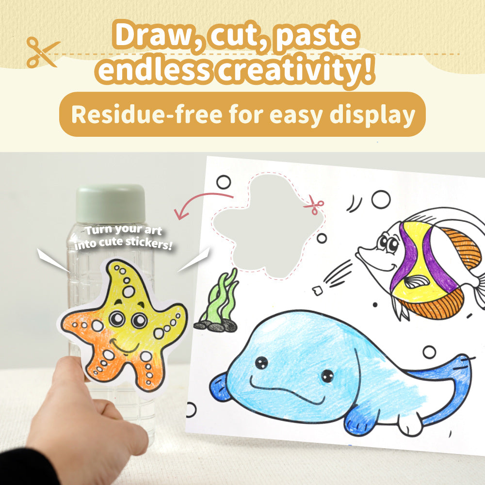 Mamayo Stick-On Doodle Roll Series
