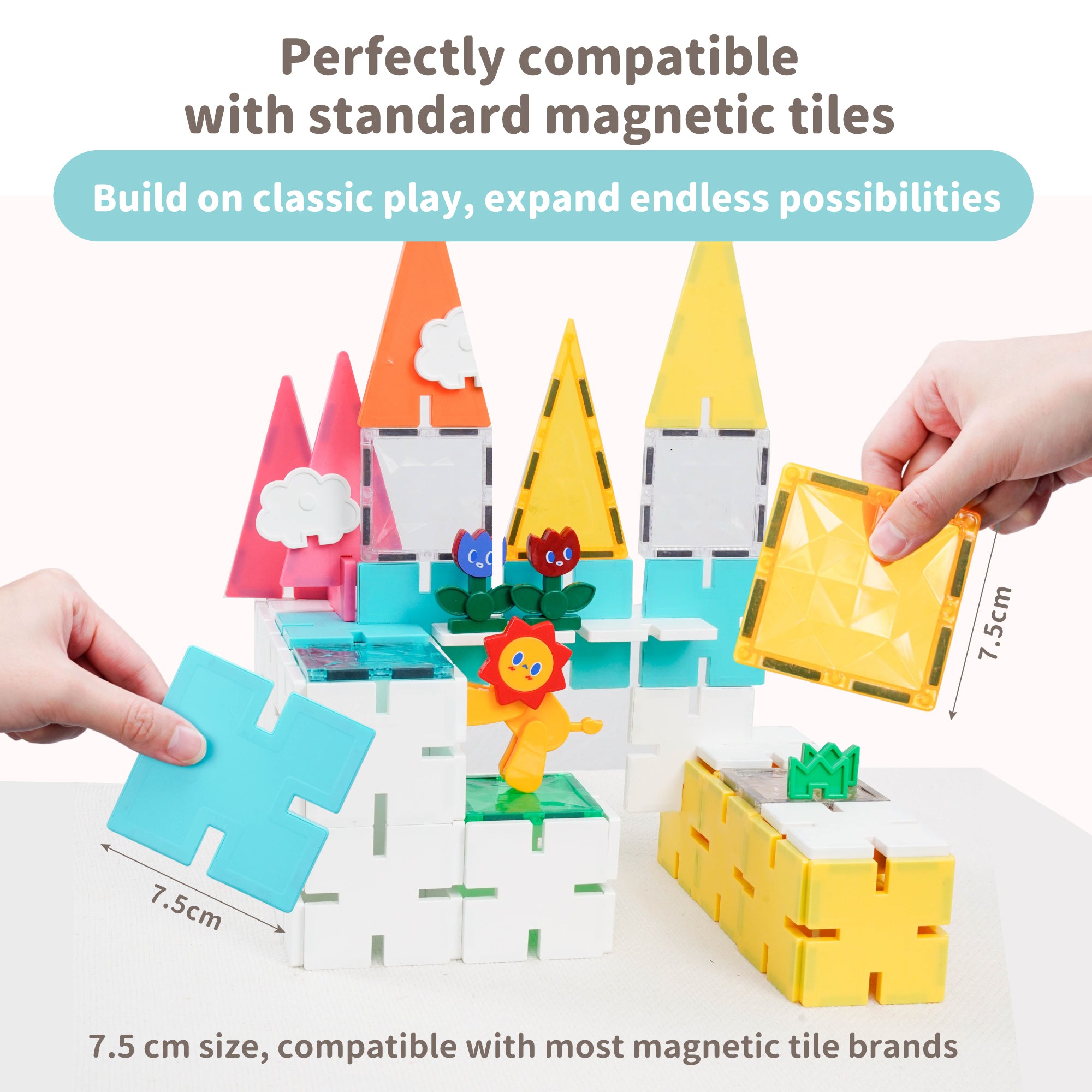 Mamayo Snaplock™ magnetic Tiles