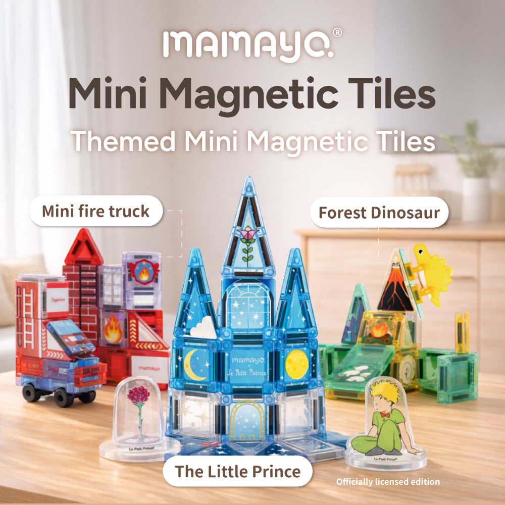 Mamayo Mini Magnetic Tiles – The Little Prince Licensed Edition (42pcs)