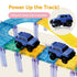 Mamayo Magnetic Tiles – Motorized Racing Track Set (100 pcs)