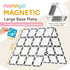 Mamayo Magnetic Tiles – Large Base Plate Set (2 pcs)