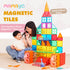 Mamayo Magnetic Tiles- Rainbow Paradise Deluxe Set (103pcs)
