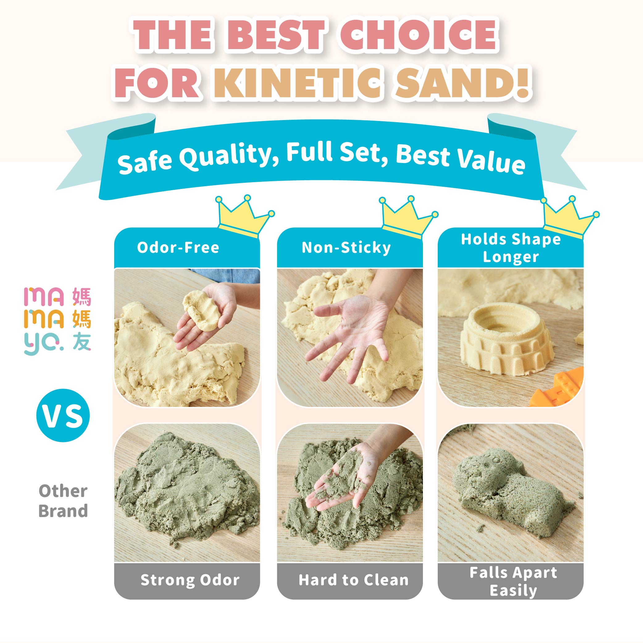 Mamayo Immersive Kinetic Sand Series