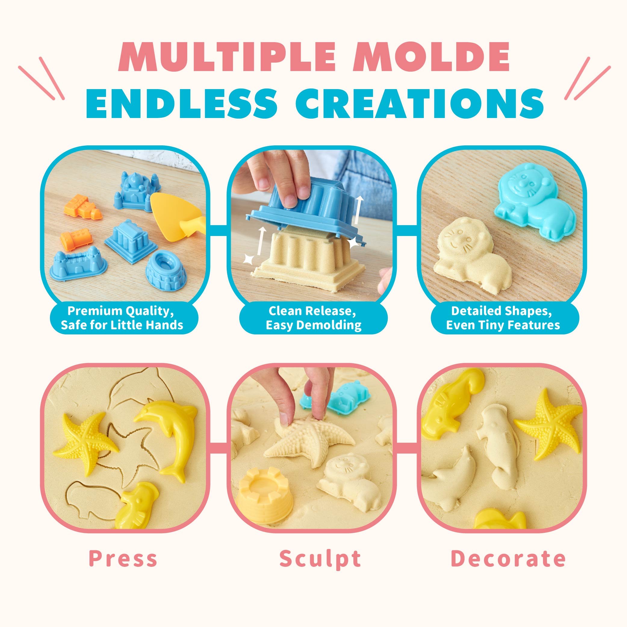 Mamayo Immersive Kinetic Sand Series