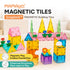Mamayo Snaplock™ magnetic Tiles transparent (48pcs)