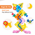 Mamayo Snaplock™ magnetic Tiles transparent (48pcs)