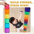 Mamayo Magnetic Tiles- Rainbow Paradise Deluxe Set (60pcs)