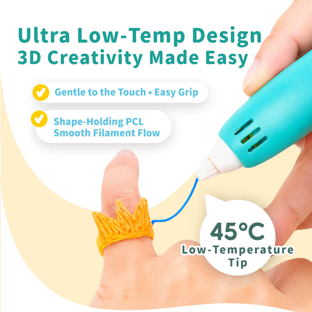 Mamayo 3D pen ultra low-temp design feature