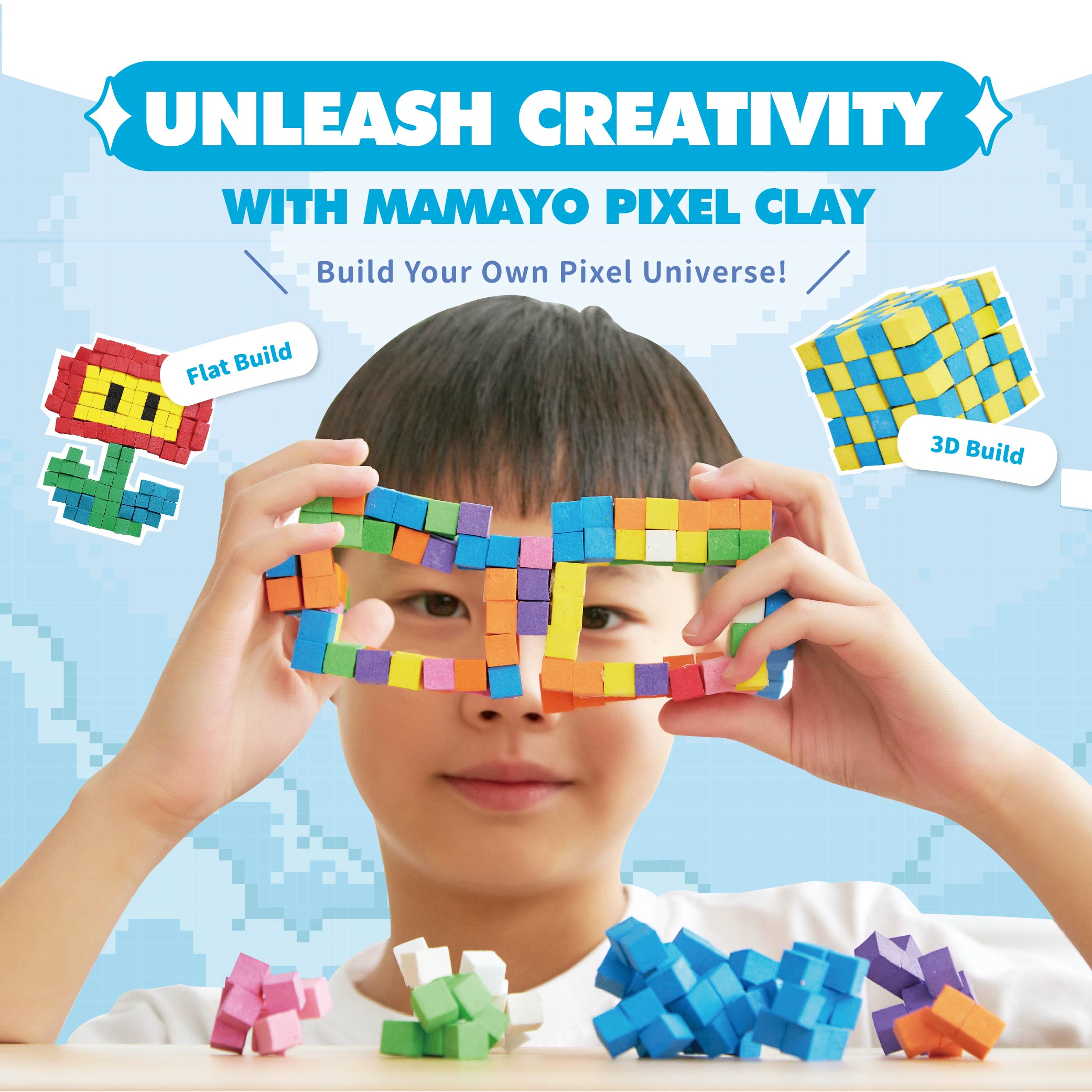 Mamayo Pixel Clay Series