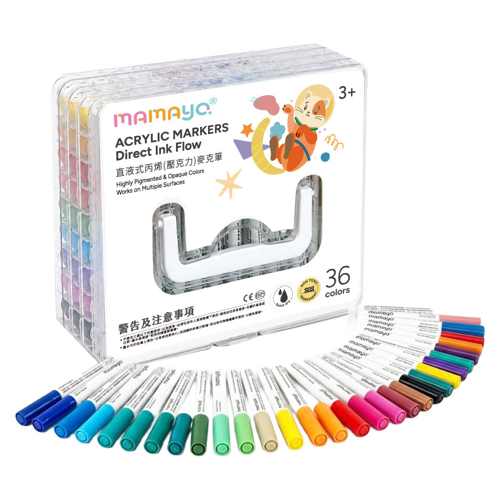Mamayo direct-liquid acrylic markers — product photo 9 of 9