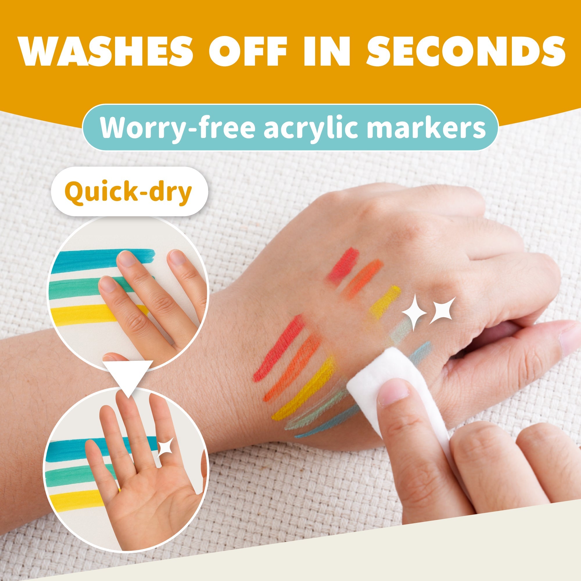 Mamayo direct-liquid acrylic markers — product photo 5 of 9