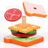 Simulated Food Burger and Sandwich Set