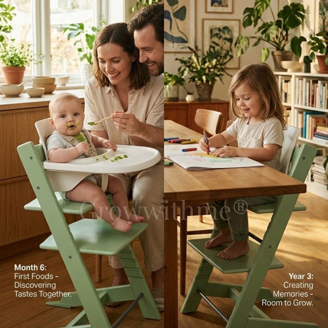 growwithme embo adjustable baby high chair malaysia