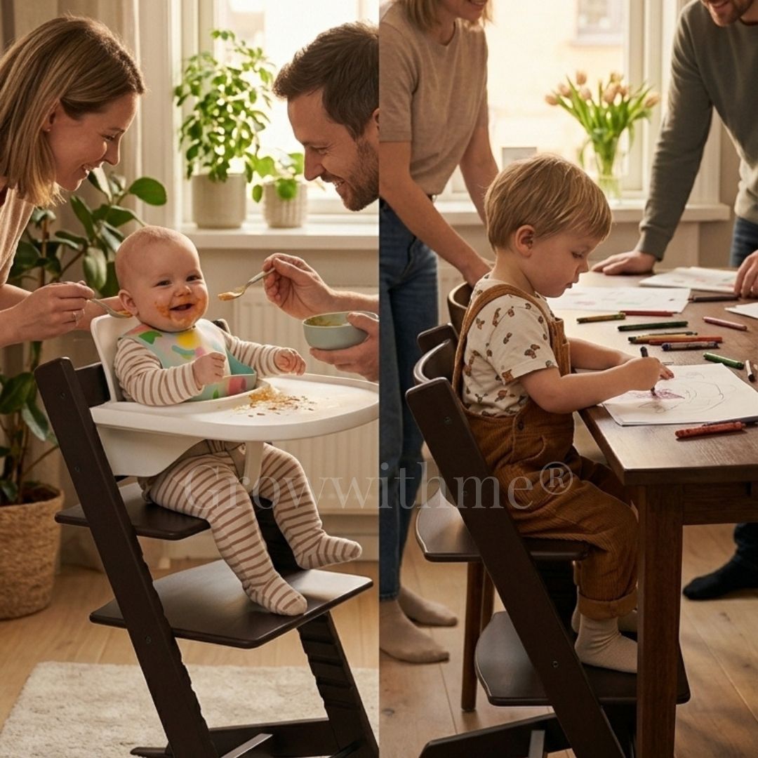 growwithme embo adjustable baby high chair malaysia